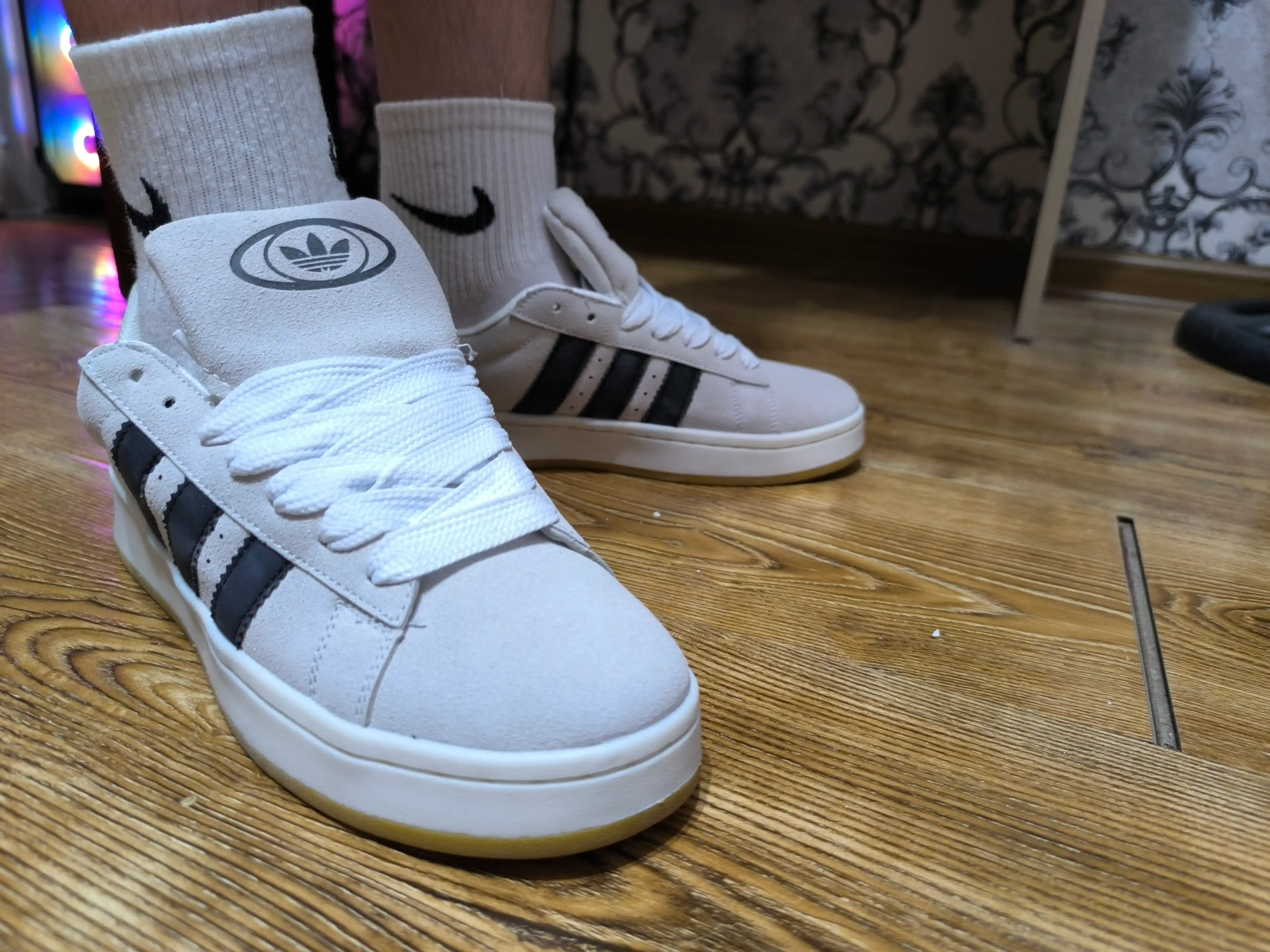 Erkaklar, ayollar va o‘smirlar uchun Adidas Campus krossovkalari, Samba, sport, 39-44
