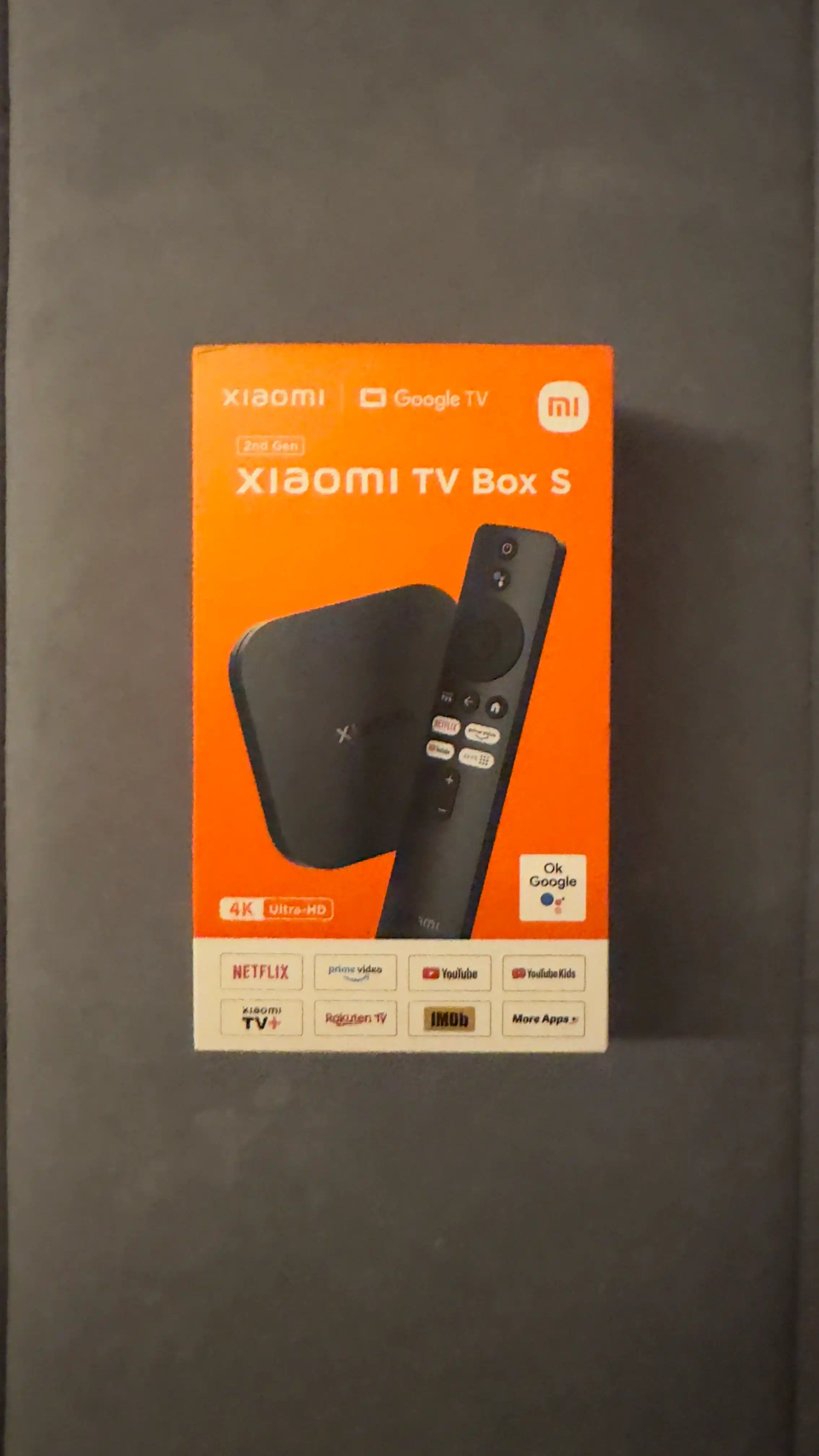 Приставка для телевизора Mi Box S 2nd Gen, Google TV GLOBAL