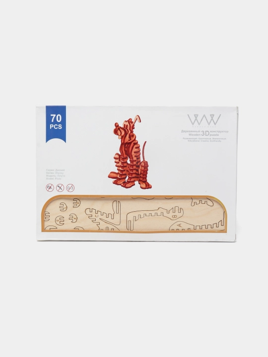 Yog'ochli konstruktor, o'yinchoq Eco Toys Wonder Wood