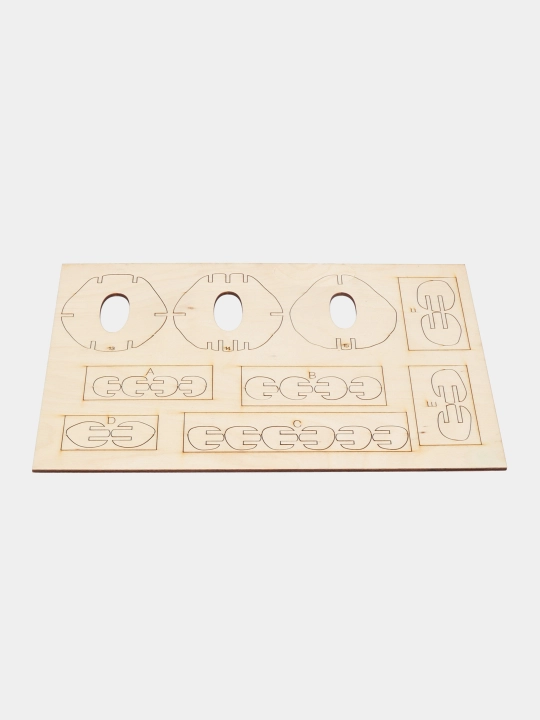 Деревянный конструктор, игрушка Eco Toys Wonder Wood