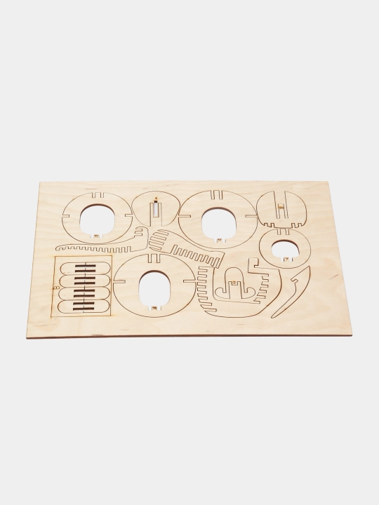 Деревянный конструктор, игрушка Eco Toys Wonder Wood