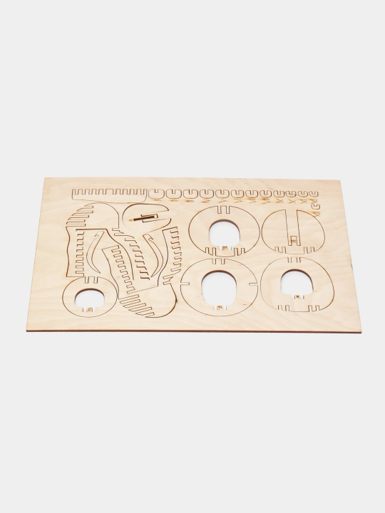 Деревянный конструктор, игрушка Eco Toys Wonder Wood