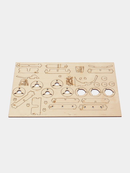 Деревянный конструктор, игрушка Eco Toys Wonder Wood