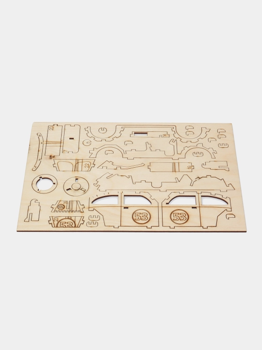 Деревянный конструктор, игрушка Eco Toys Wonder Wood
