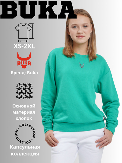 Женский свитшот BUKA FW24WP0202 - 