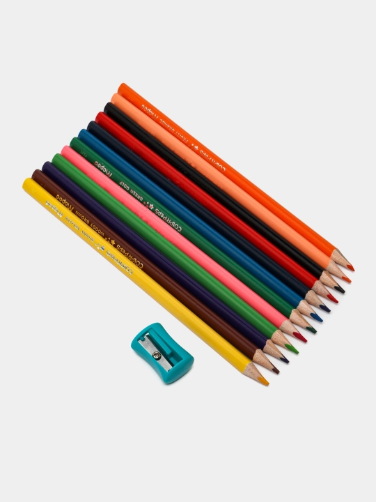 Rangli qalamlar Maped (12 rang+Vivo,Color’Peps) 183213