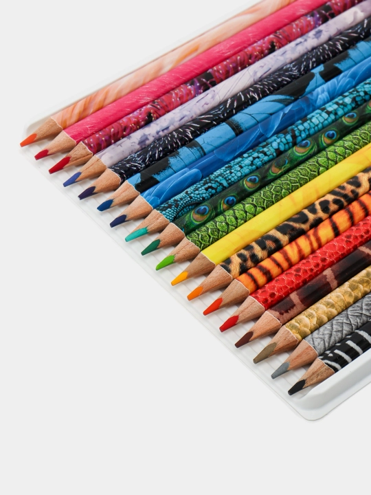 Rangli qalamlar.Maped Animals pencils 18 rangli 832218