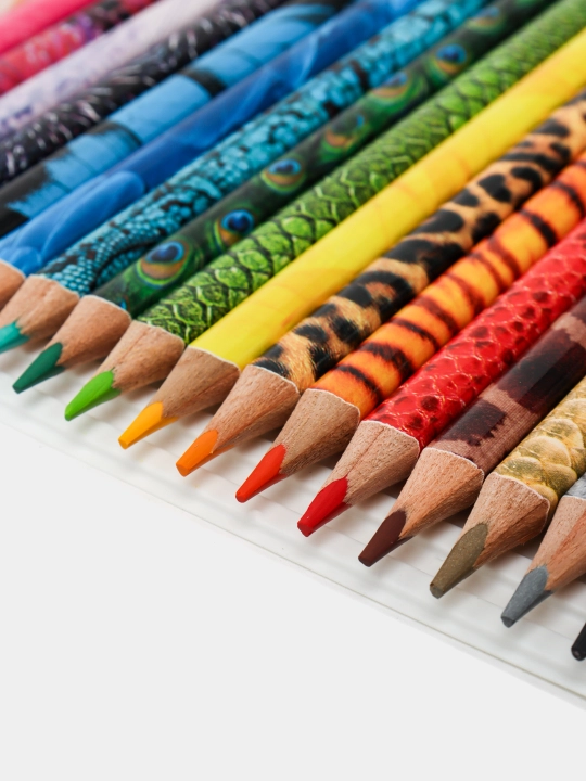 Rangli qalamlar.Maped Animals pencils 18 rangli 832218