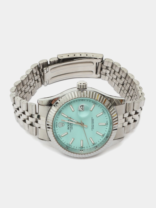 Erkaklar qo'l soati Rolix datejust 42 mm, kvarts mexanizmli, sovg'a to'plami bilan birga