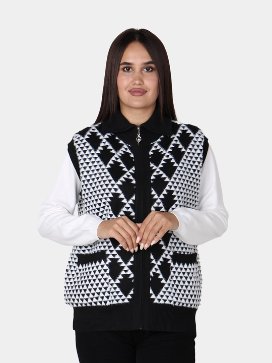 Ayollar angora jiletkasi – yumshoq, iliq, universal o‘lcham
