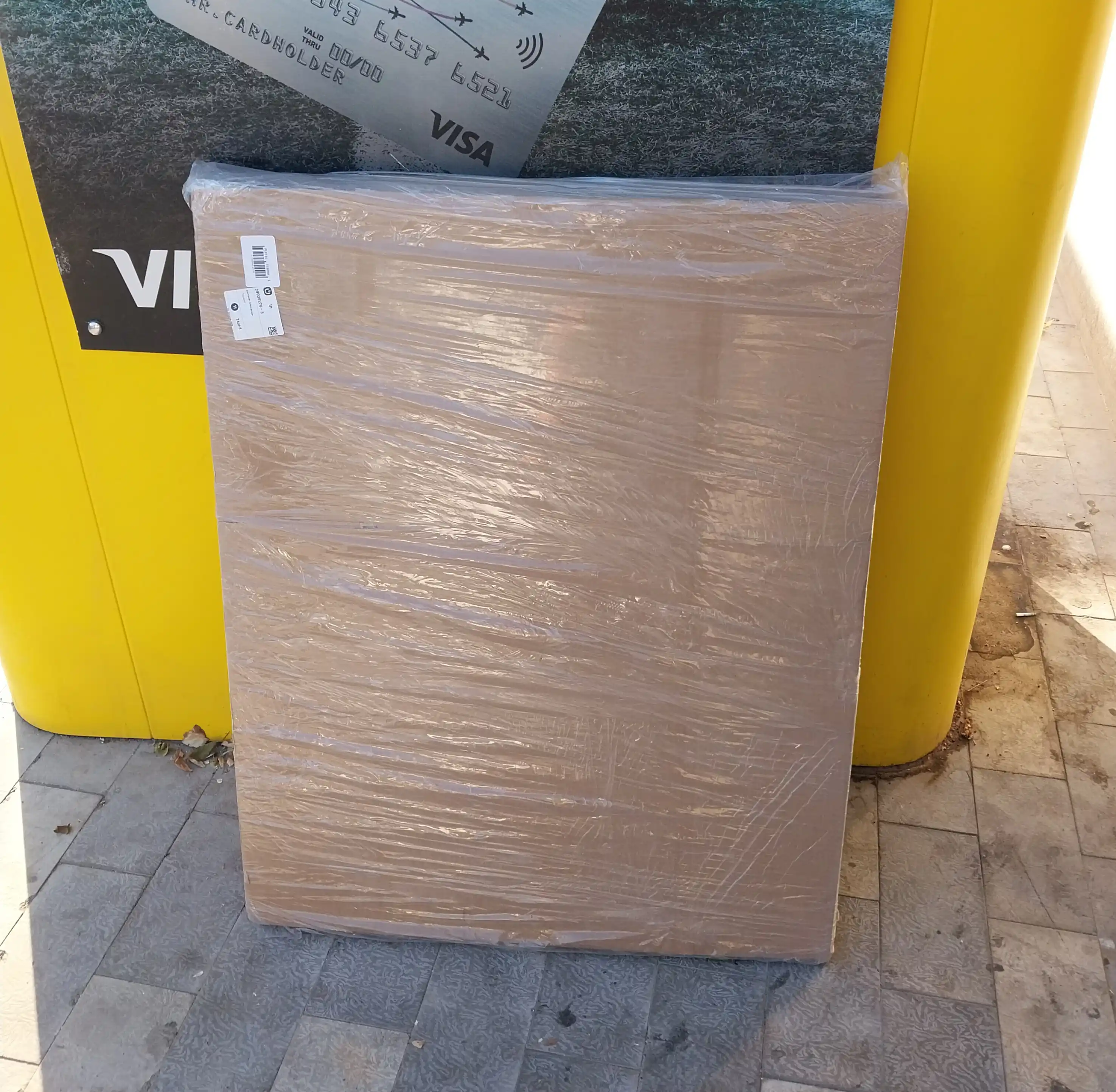 Karton quti, ko'chirish, saqlash va marketpleyslar uchun, 60 * 40 * 40 sm, uch qatlamli