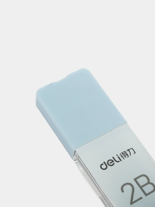 Грифель 2 мм, 2В, 8 шт, 58804 Deli