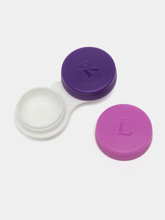 Rangli kosmetik kontakt linzalar, dioptriyasiz, dekorativ linzalar, 2 ta linza