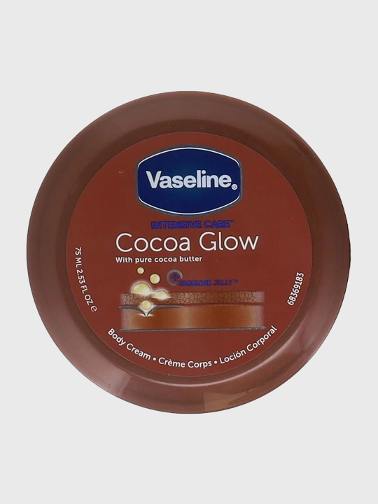 Крем для тела Vaseline Intens Care Cocoa Glow с чистым маслом какао, 75 мл - 