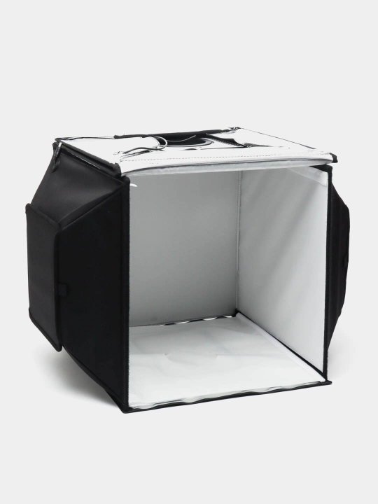 Batafsil suratga olish uchun 3D yon yoritgichli Plus 40 Pro fotobox, super rasmlar