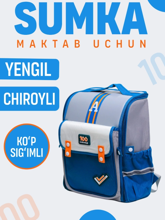 Qizlar , bollar , uchun maktab ryukzaki, maktab sumka, 2 tasi 1 da, penal, sumka, 1-6 Sinf - 
