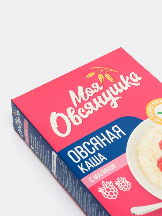 Suli bo'tqasi Увелка, malina bilan, 5 * 40 g