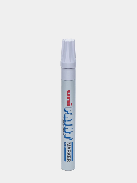 Marker Uniball Paint Marker Marking Pen White PX-20, oq rangli, 2.2-2.8 mm