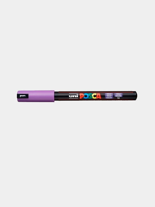 Marker Uni Posca PC-1MR, binafsha rang, 0.7 mm
