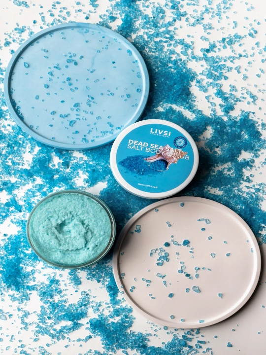 Скраб для тела Солевой Dead sea salt, Livsi