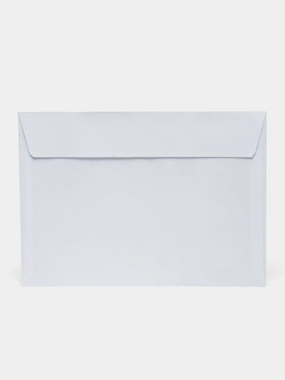 Конверт C6 114х162, белый, 80г/м2, отрывная лента 5 штук — DELISTO-P112597-СИНИЙ