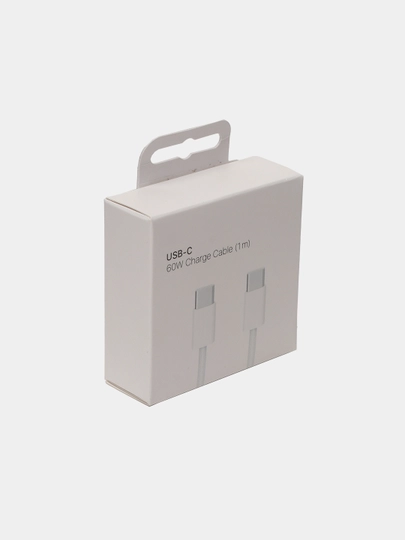 Зарядный кабель для iPhone 15/15 Pro/15 Pro Max, 60 Вт, USB Type-C, 1 м - 