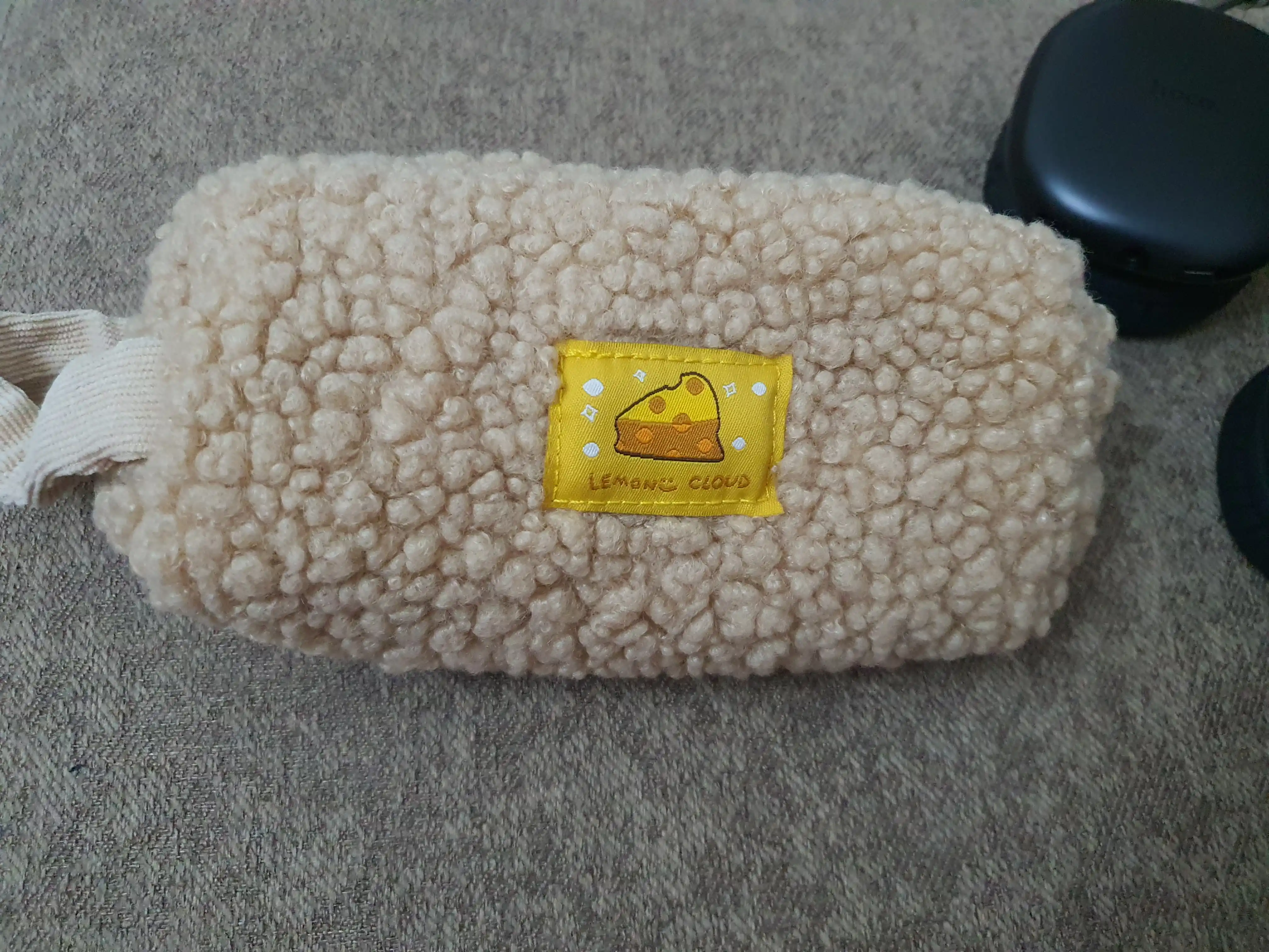 Qalam qutisi-kosmetik sumka, maktab, mo'ynali