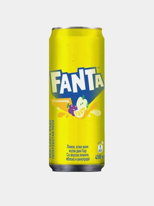 Gazlangan ichimlik Fanta can, 450 ml