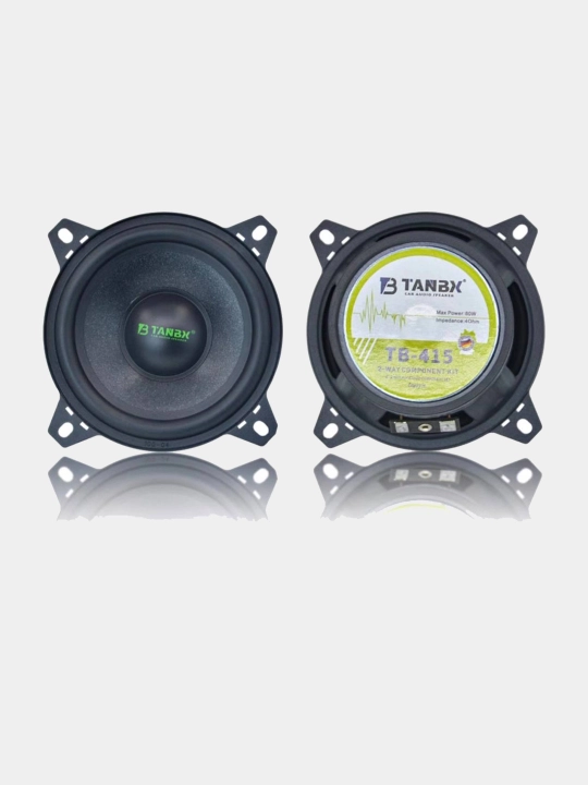 Автомобильные колонки TANBX TB-415, динамики, твитеры, 10 см