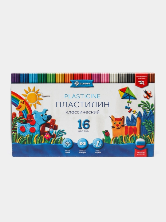 PL16-06K "KLASSICHESKIY" 16 rangli plastilin seriyasi - 