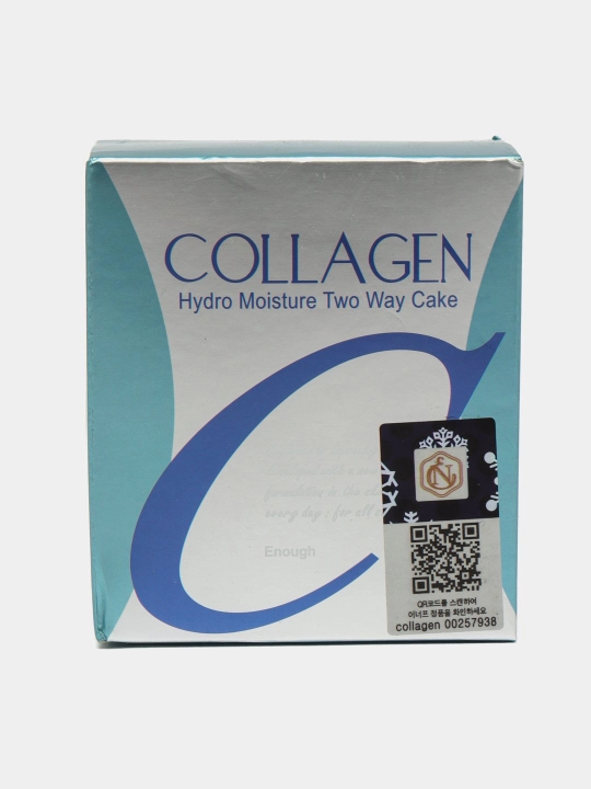 Kollagenli yuz upasi Enough Collagen Hydro Moisture Two Way Cake, 13 rang - 