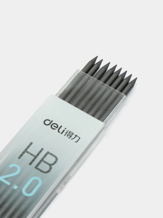 Qo'rg'oshin, 2 mm, HB, 8 dona, Deli