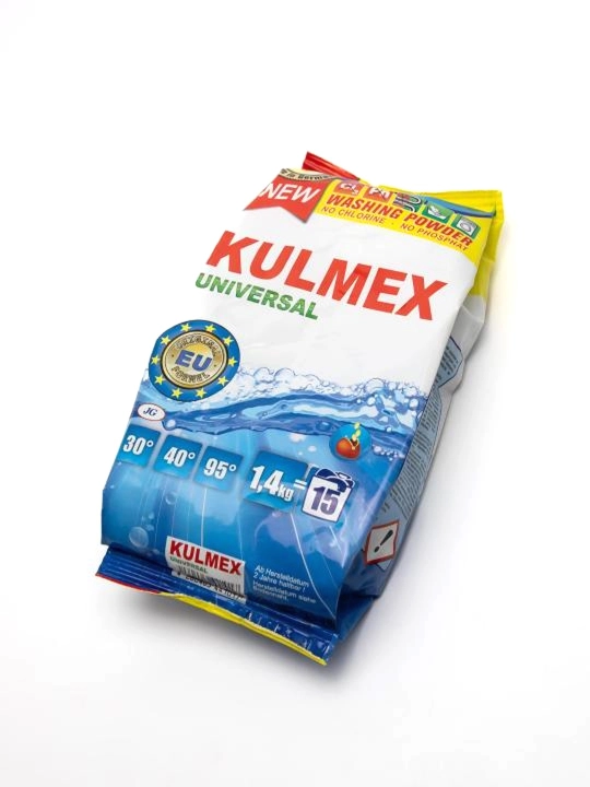 Kir yuvish kukuni KULMEX Universal, rangli va oq kirlar uchun 1.4 kg, Germaniya