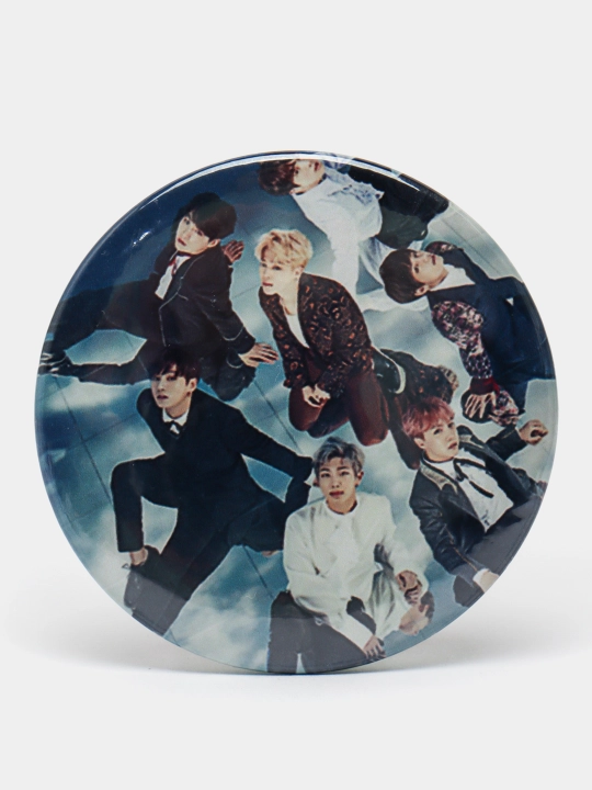 BTS znachoklari Jin, J-Hope, RM, Suga, Jimin, V, Jungkook - 