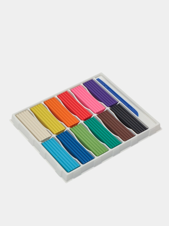 Plastilin klassik Leo Play LPMC-0112, 240 g, 12 rang