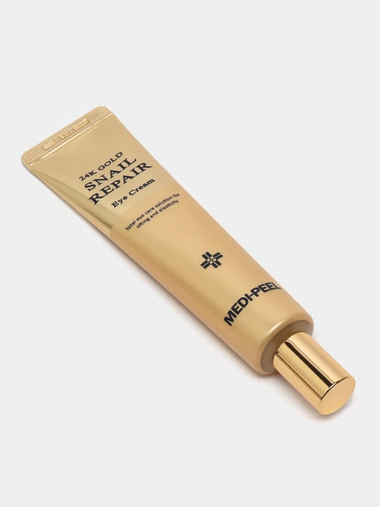 Крем для век с золотом и муцином улитки Medi-Peel 24K Gold Snail Repair Eye Cream