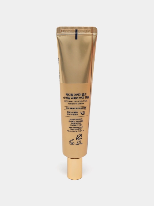 Крем для век с золотом и муцином улитки Medi-Peel 24K Gold Snail Repair Eye Cream