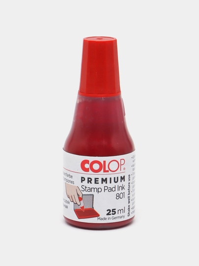 Краска штемпельная 801 Colop — DELISTO-P112493-СИНИЙ