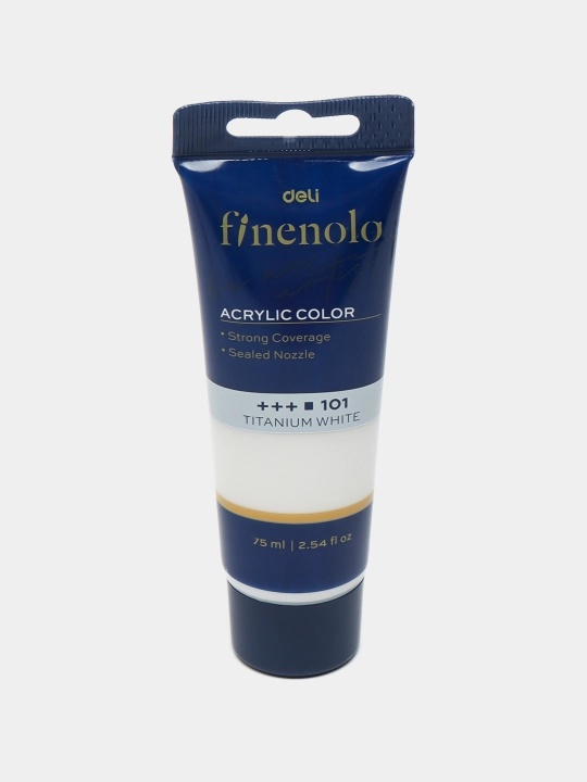 Tubali akril bo‘yoq, Deli, Finenolo EC75-CB, 75 ml