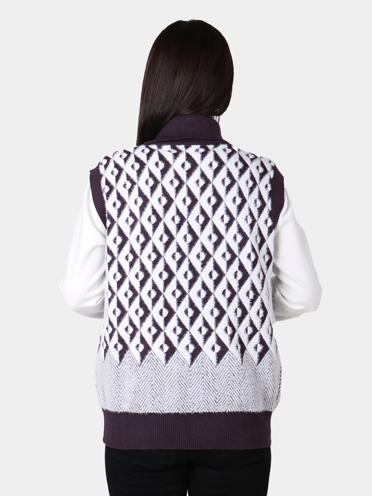 Ayollar uchun angora jileti, universal L-XL o‘lcham, issiq jilet