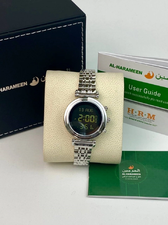 Часы "Al - Harameen 6314 FSB", женские классические часы с напоминанием о времени намаза