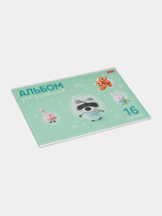 Альбом для рисования, 16 листов, А4ф,  Вязунчики 16А4тВ q0000016266 - 