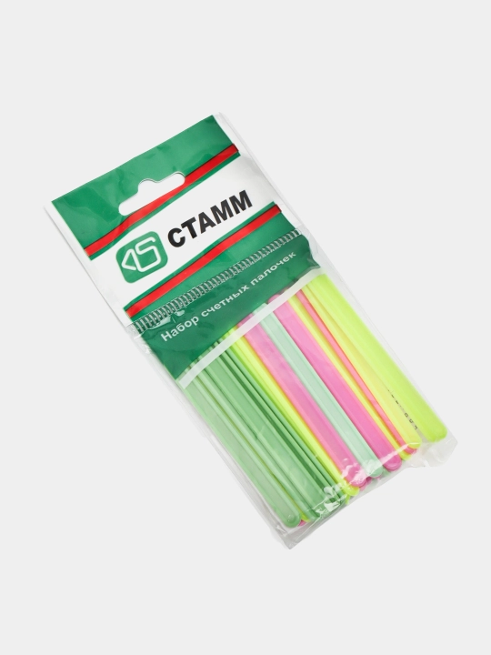Stamm hisoblash tayoqchalari to'plami, 30 dona