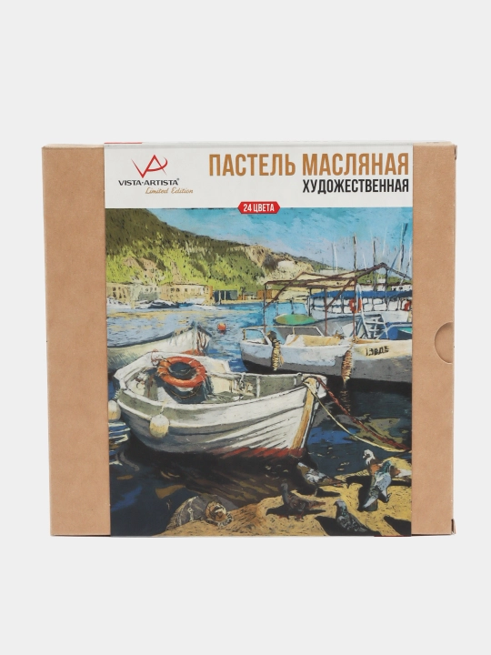 Pastel, rangli qalamlar badiiy "VISTA - ARTISTA" Limited edition VAOPL - 24, 24 rang - 
