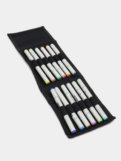 Набор маркеров Sketchmarker Basic 1, 12 штук, базовые оттенки