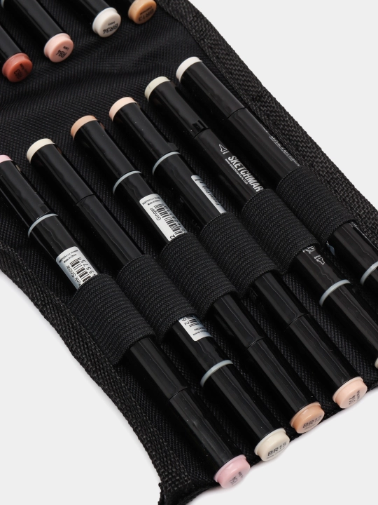 Набор маркеров Sketchmarker Brush Skin Set, 12 шт, оттенки кожи