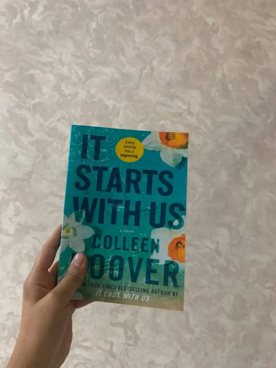 It starts with us, Colleen Hoover