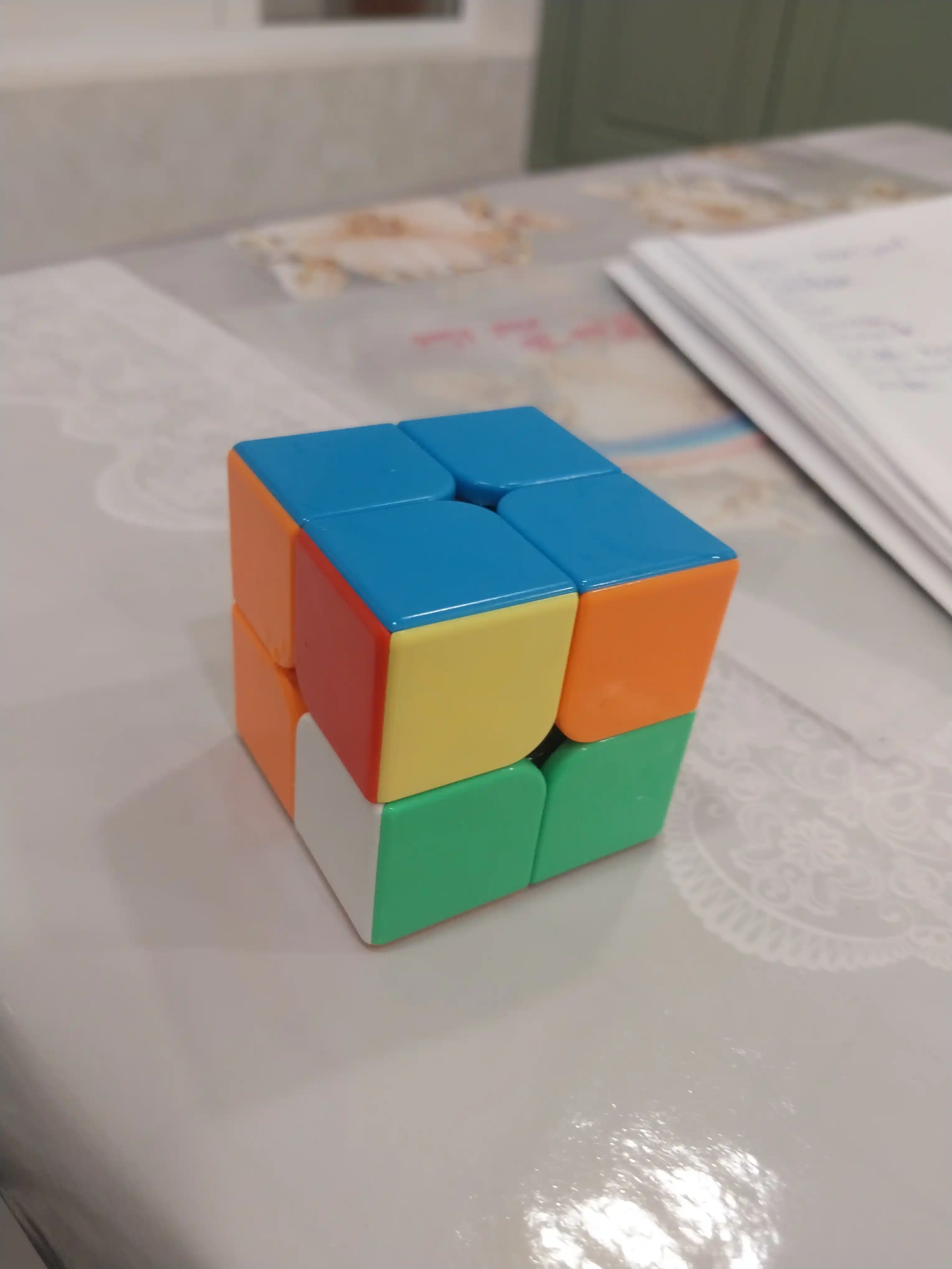 Boshqotirma Kubik Rubik, rivojlantiruvchi o'yinchoq, antistress, 2 * 2