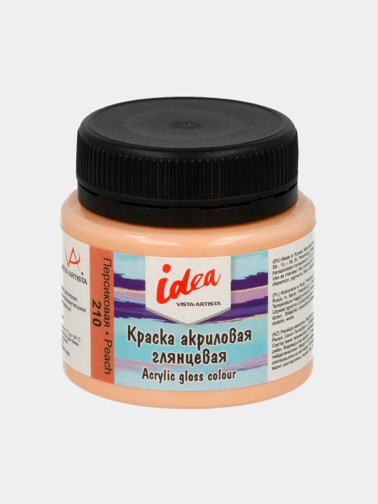 Akril bo'yoq Vista-Artista idea IGA-50 210 shaftoli rang, 50 ml - 