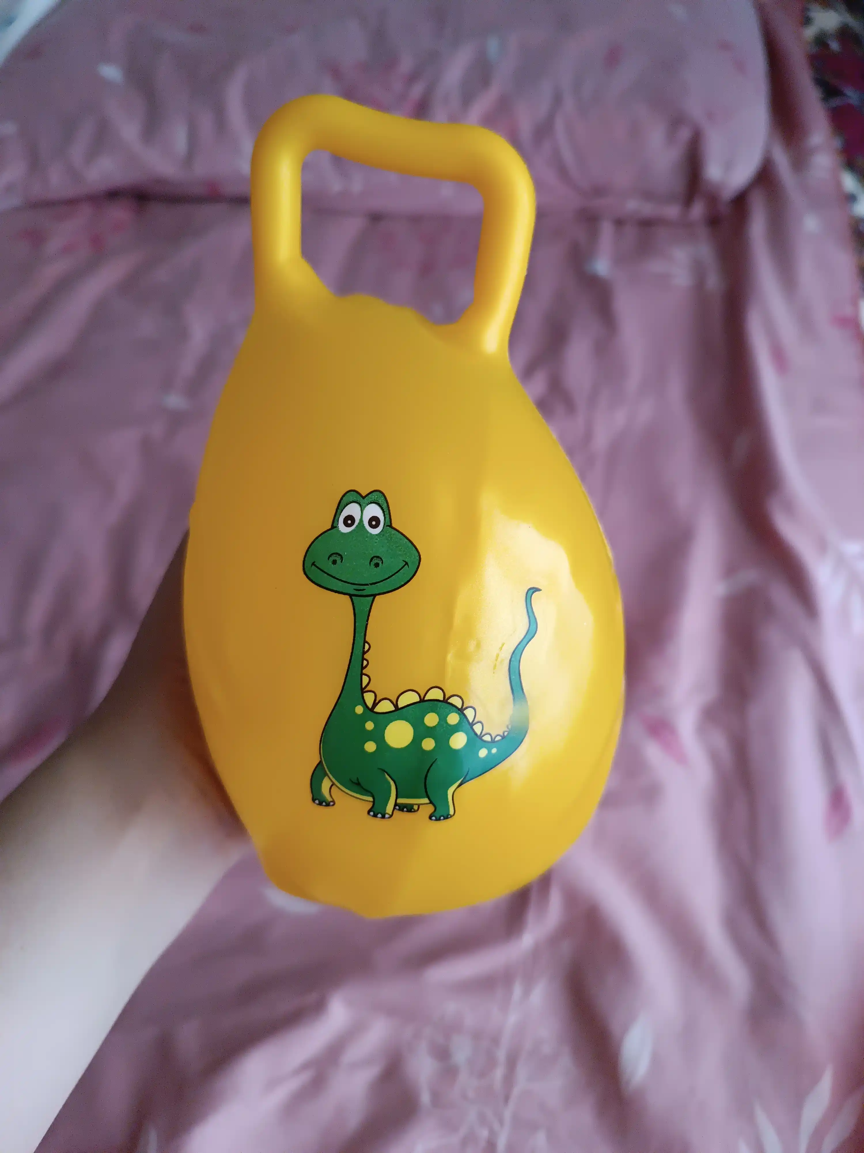 Мяч гимнастический, массажный и детский + мигающая игла